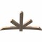 Ekena Millwork Alberta Smooth Timber Gable Bracket, Douglas Fir, 60"W x 35"H x 3 1/2"D x 5 1/2"F, 14/12 Pitch GBW060X35X0406ALB00SDF - alternate 2
